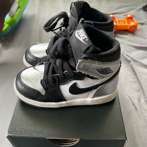 Jordan 1  OG Silver Toe Toddler